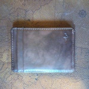 Dockers ID And Money Clip Leather